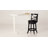 Adelaida Swivel Upholstered Counter Stool with Solid Wood Frame-645982596-645982593