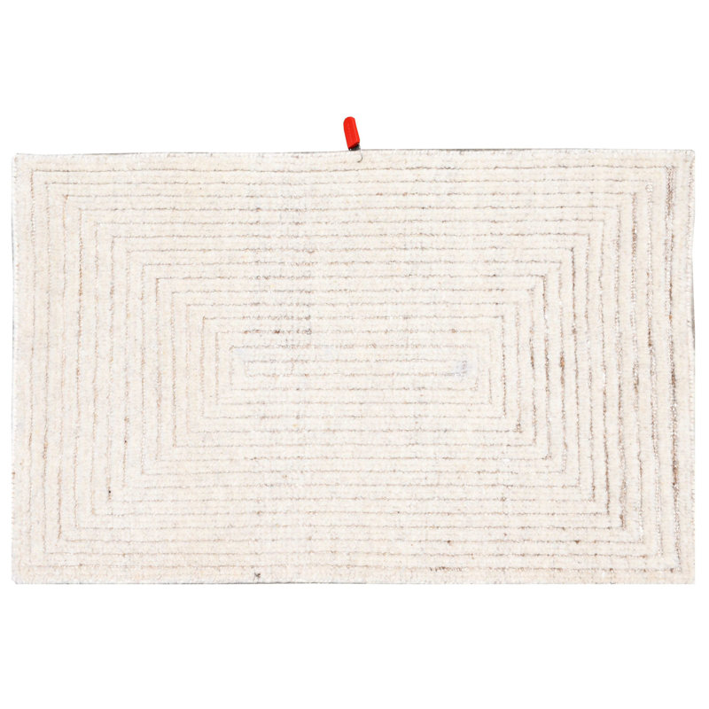 Contemporary, Stuart Street Collection One-of-a-Kind Rectangle 1'11" X 2'11" Hand Knotted Area Rug