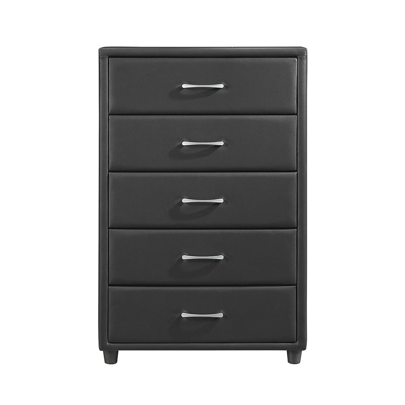 Commode 1 pièce en similicuir