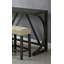 Table de salle à manger brune 4 pièces ensemble de table de salle à manger unique avec 3 tabourets USB capitonnés Beige