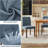 Set of 4, Upholstered Dining Chairs, Tufted Parsons Kitchen Chair with Wood Legs for Dining Room & Restaurant-826939484-826939472
