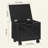 Black Rolling File Cabinet - Small Under Desk Cabinet With Single Drawer (Hanging File Organizer For A4/Letter-Size Docs, Home Office)