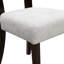 Ensemble de 2 chaises de salle à manger rembourrées avec pieds en bois d'hévéa massif, capacité de poids de 330 lb-519166255-519166225
