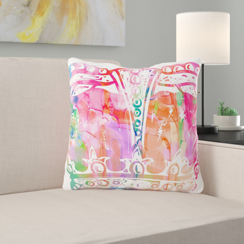 Housse et insert de coussin carré Wamsley, Microsuède, Intérieur