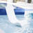 Step2 White Vero Chair Tall 15" In-Pool Ledge Lounger and Patio Chair