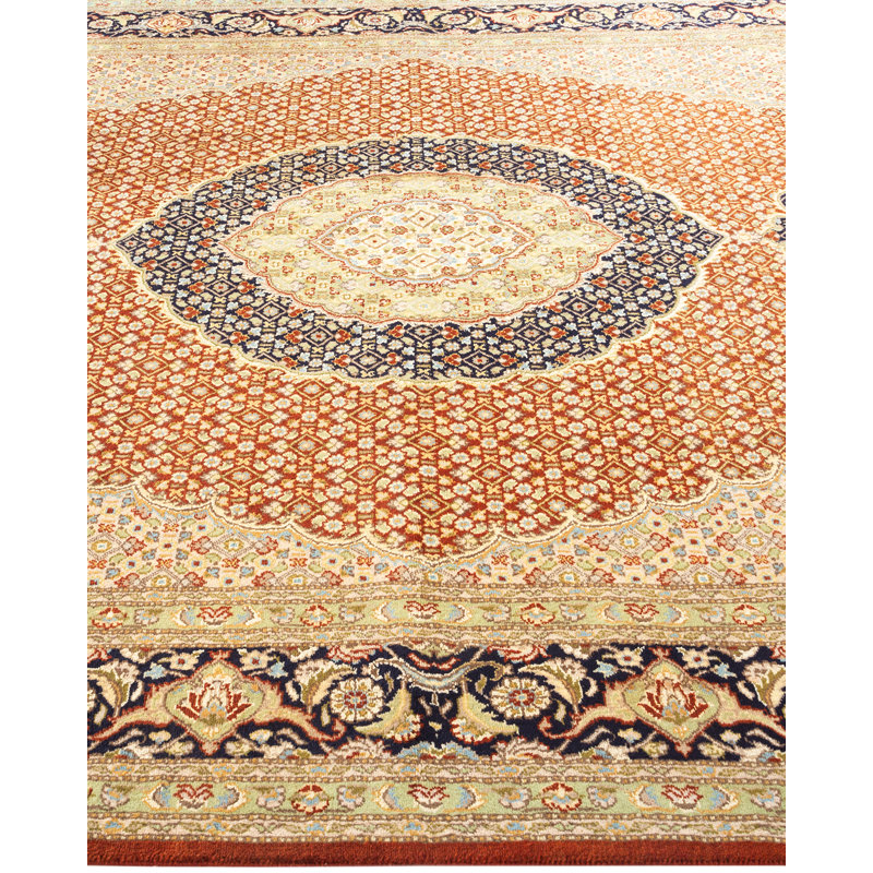 Classic One-of-a-Kind 6' 6" X 9' 6" Hand Knotted Area Rug