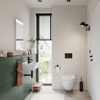 Lavabo mural Duravit Starck 3 conçu par Philippe Starck.
