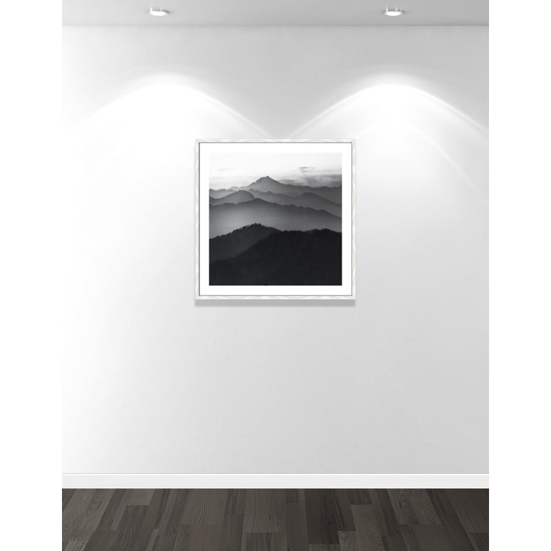 Cascades by Danita Delimont, White Framed, 32" H x 32" W x 0.75" D