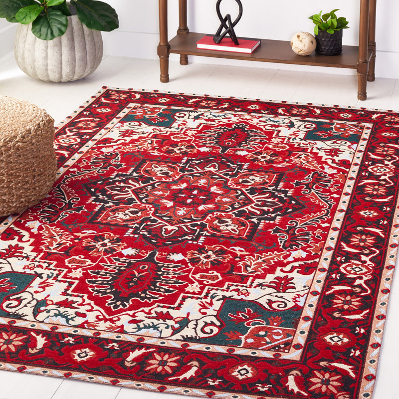 Cramerton Performance Machine Washable Oriental Rug, Rectangle 4' x 6'