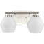 Audryna 2 Light Frosted Dimmable Vanity Light-100893563