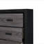 COFFRE SOLUTO GRIS ET NOIR