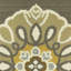 Tapis intérieur / extérieur gris / doré Milltown-16342332