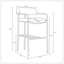 Tabouret de comptoir taupe-132726012
