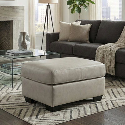  Holmes Leather Upholstered Ottoman