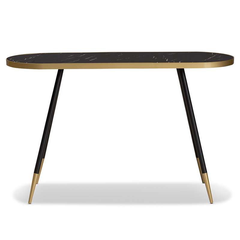 119cm Console Table, Black