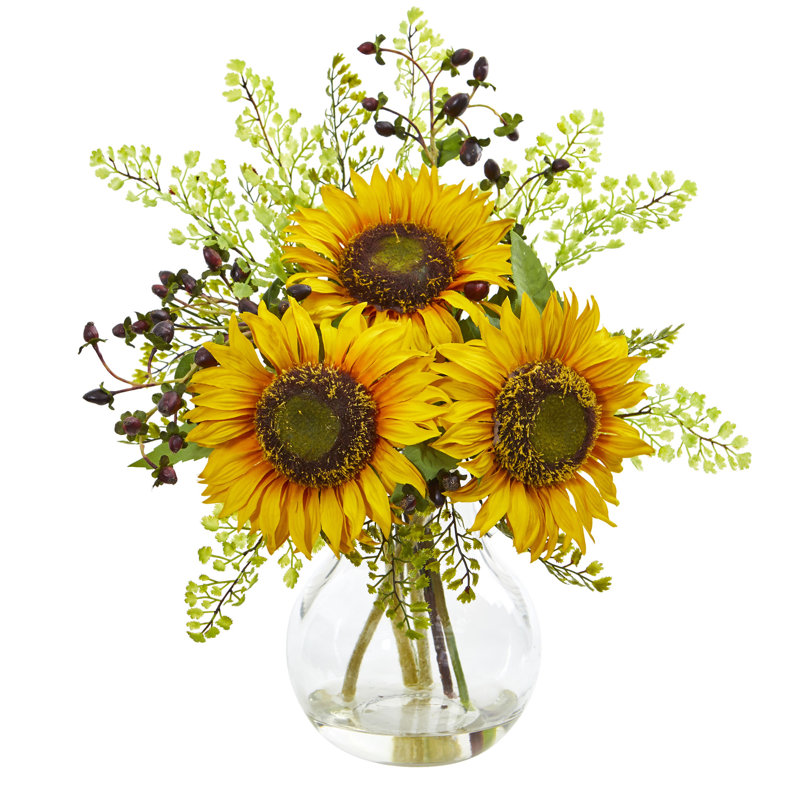 Sunflower Arrangement in Vase