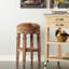 Tabouret de coiffeuse en bois massif Schock