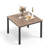 Romio Square Outdoor Dining Table Umbrella Hole , 42 " W 42 " D