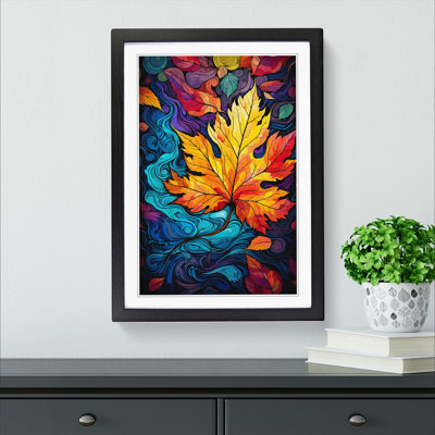 Leaf Futurism No.2 - Framed Print