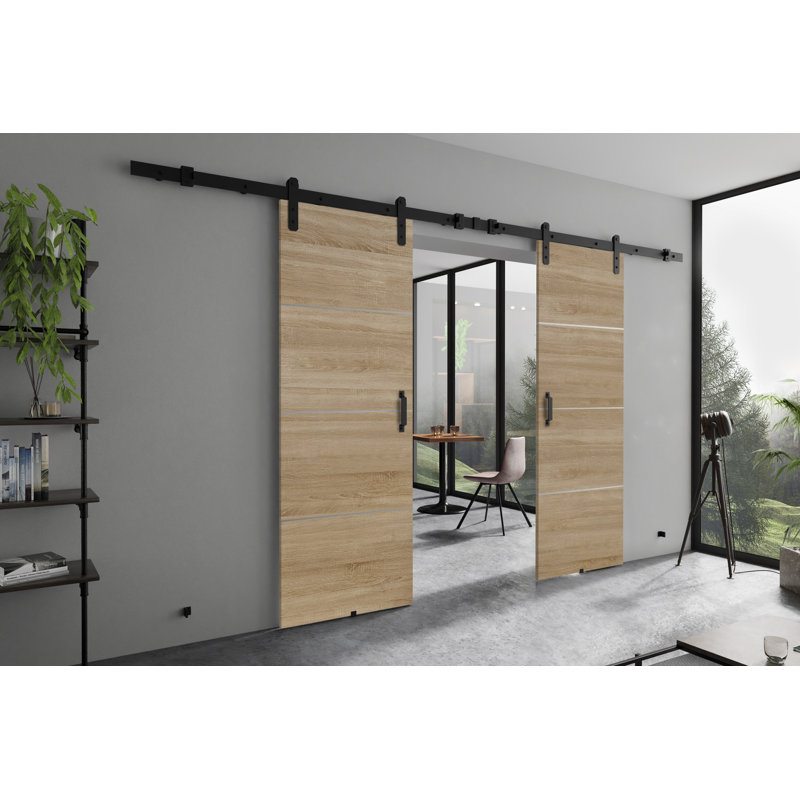 Door, 192cm x 205cm, Light Brown