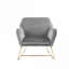 Fauteuil d'appoint avec fauteuil Glam-1461516665