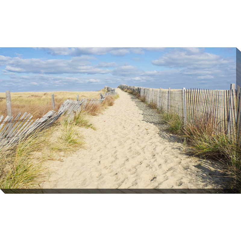 «Sand In Your Toes», reproduction de photo sur toile tendue, H 28 po x l 48 po x P 1,5 po