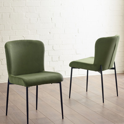 82cm H Upholstered Side Chair in Grey