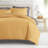 8-Piece Bedding Bundle - Solid Duvet Cover, Comforter Insert, and Patterned Sheet Set-99311841-99311847