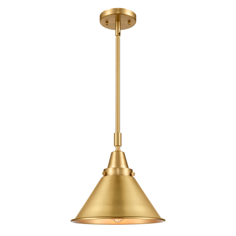 Cambarville 1 - Light Single Pendant, No Bulb Included, Satin Gold