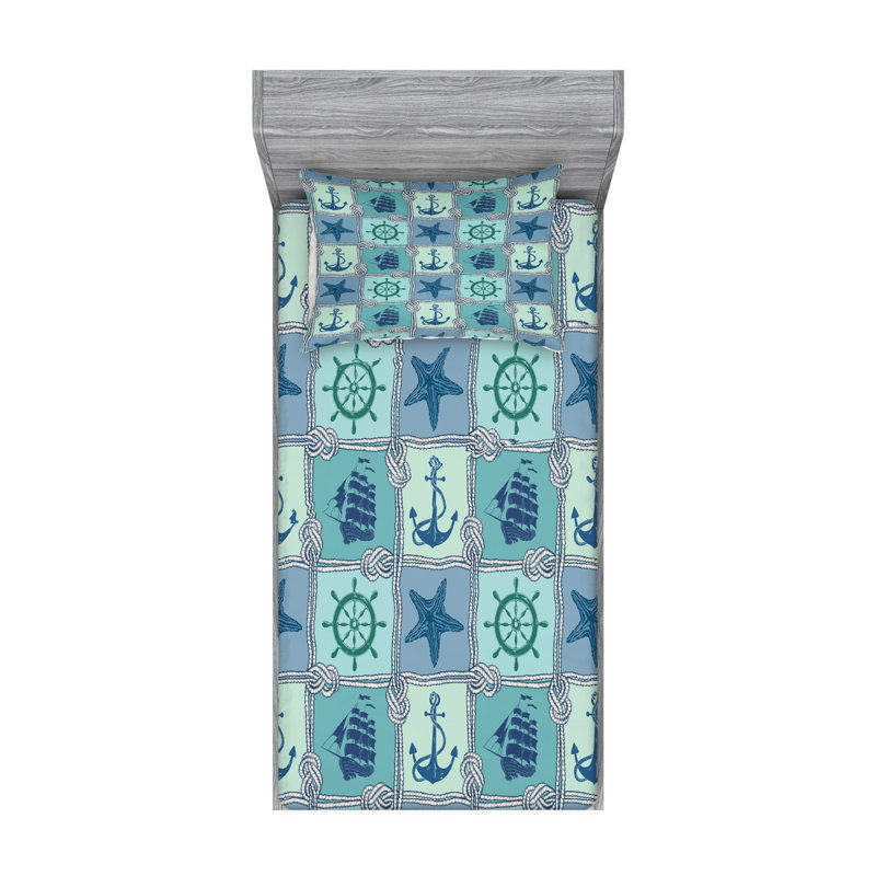 Microfiber Sheet Set, Twin XL Sheet Set with Fitted Sheet