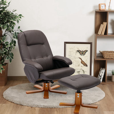 Fauteuil pivotant rembourré Ietske
