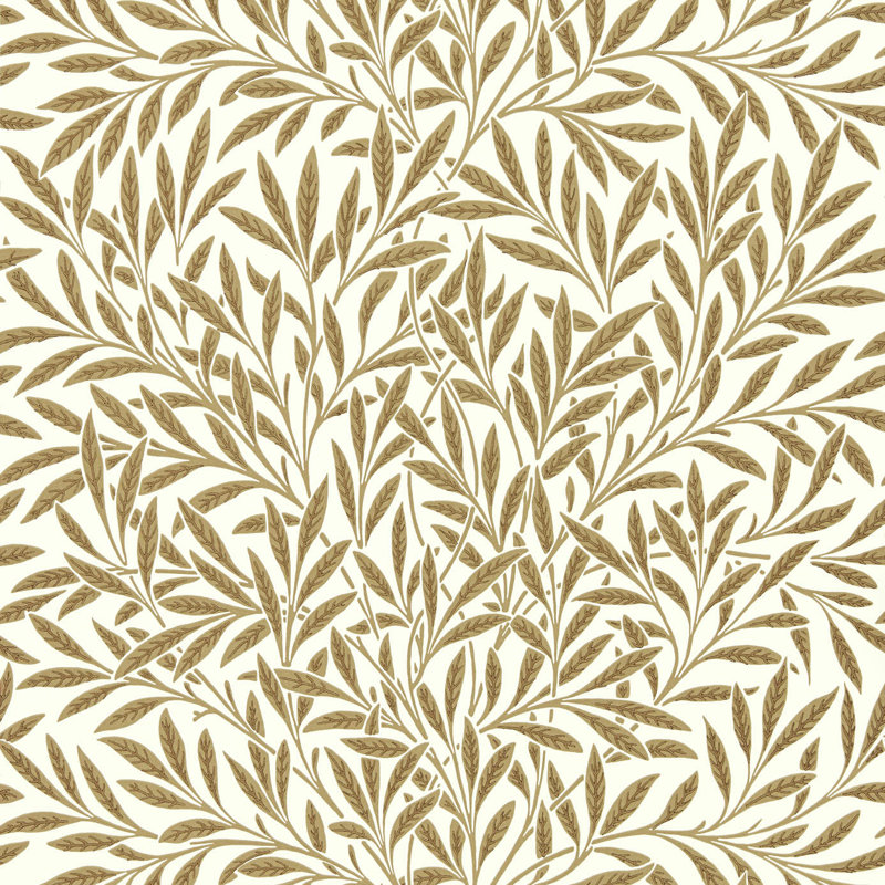 Willow 10.05m x 52cm Matte Wallpaper Roll, Brown