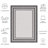 Chancy Geometric Ivory/Black Indoor/Outdoor Area Rug-1005624283