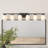 Varlet 6-Light Modern Bathroom Dimmable Vanity Light with White Glass Shades