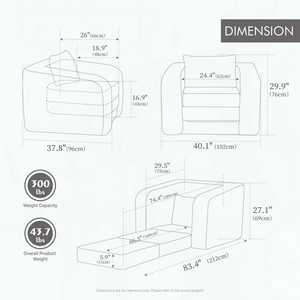 Dimensions du produit