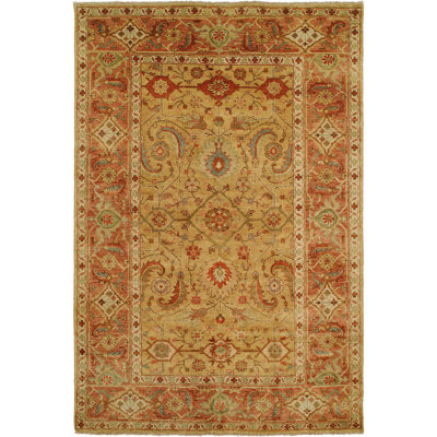 Mahal Wool Oriental Indoor Rug