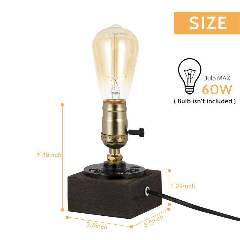 Lampe de table rétro Steampunk