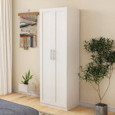 Menahga Accent Cabinet, 2 Door Kitchen Cabinet, Storage Cabinet With Shelves