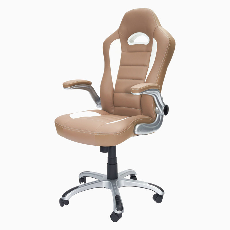 Fauteuil de direction à dossier haut avec accoudoirs relevables