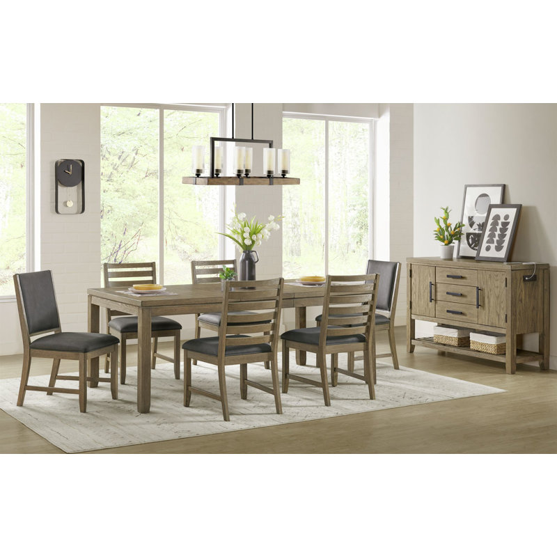 6 - Person Extendable Four Leg Dining Set