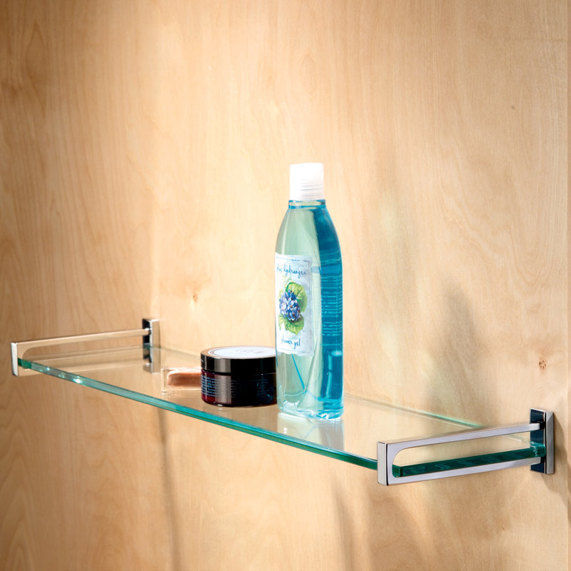Frame 24" Shelf, Satin Nickel