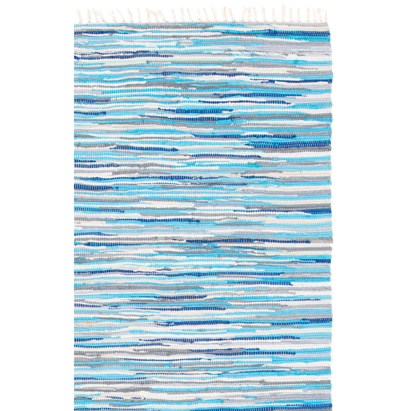 Tapis en coton tissé à la main Marisela, Rectangulaire 3 pi x 5 pi