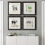 Golden Cuisine Sheep - Ensemble de 4 impressions sur toile encadrées-2076140459-2076140460