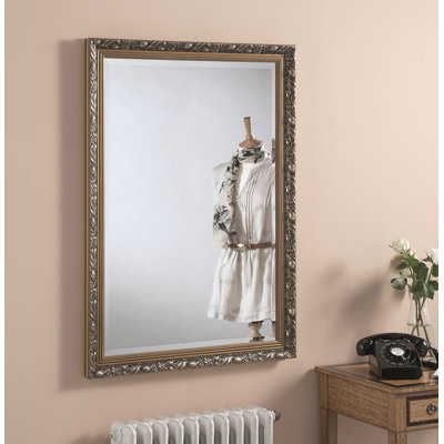 Middletown Wood Flat Wall Mirror
