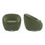 Fauteuil d'appoint pivotant rembourré-612942839