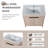 30'' Single Bathroom Vanity with Ceramic Top-2079379842