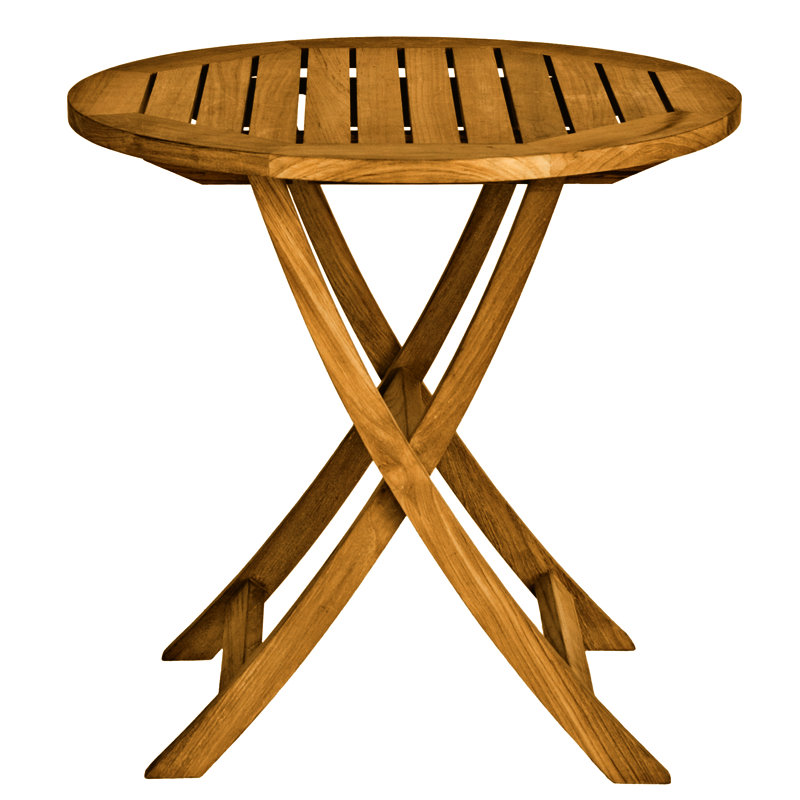 Cambridge 30" Folding Teak Dining Table