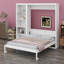 Lit escamotable mural avec tablettes Murphy-1337584125