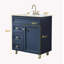 Ensemble de meuble-lavabo simple 30 po avec plateau en céramique-1867436766