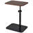 C-Shaped Sofa Tray Table with Swivel Top, Adjustable Height